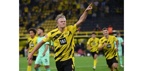 Erling Håland si allena duramente per il suo obiettivo